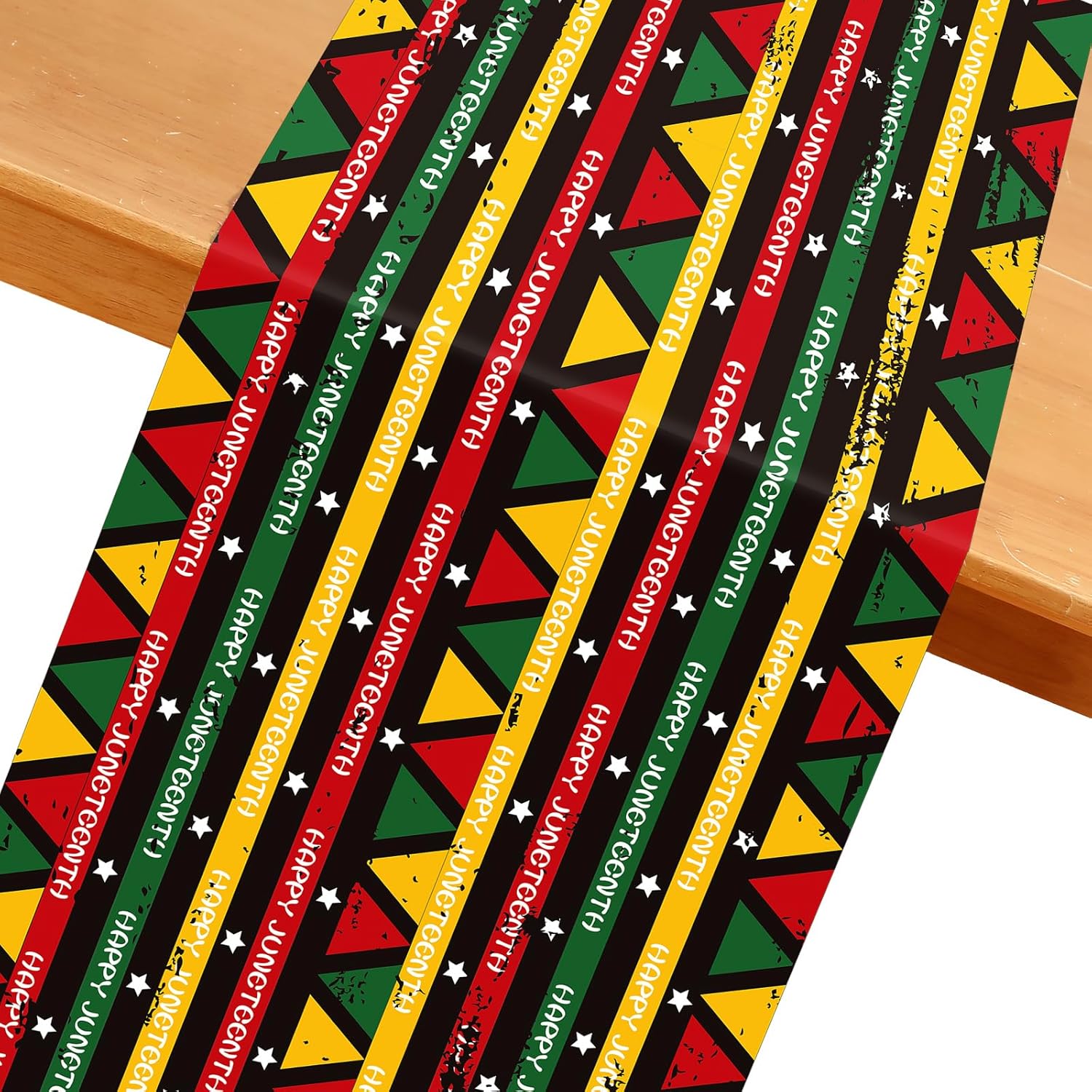 Newwiee 2 Pcs Table Runner Happy