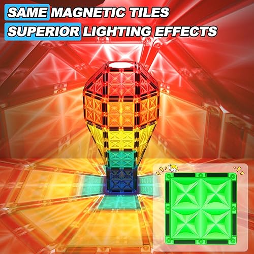 Miniatura 2 de Juguetes magnéticos para niños y niñas de 3 años, bloques magnéticos, regalos para niños pequeños de 3 a 5 años, juguetes magnéticos de aprendizaje