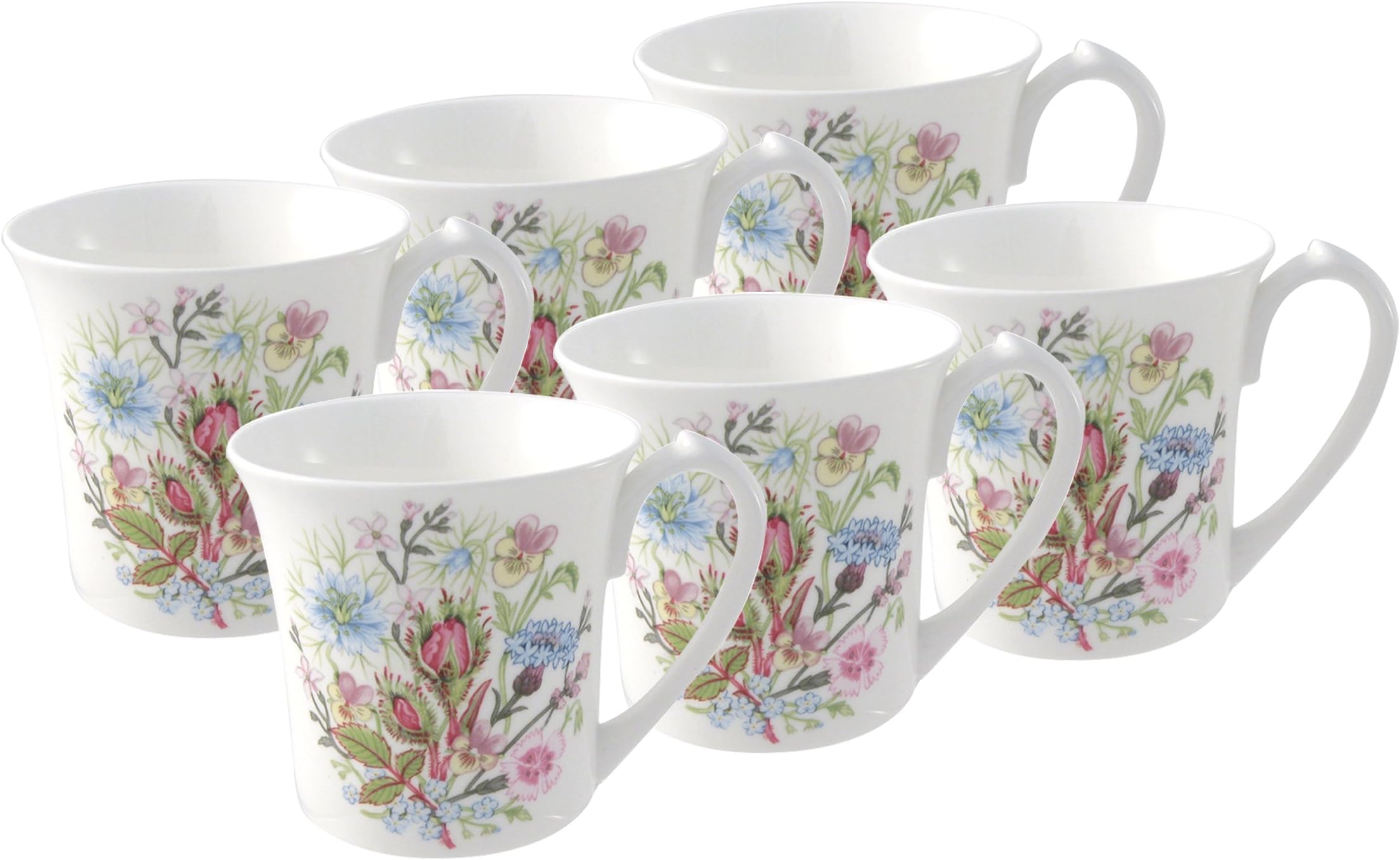 Aynsley Wild Tudor Box of 6 York Mugs