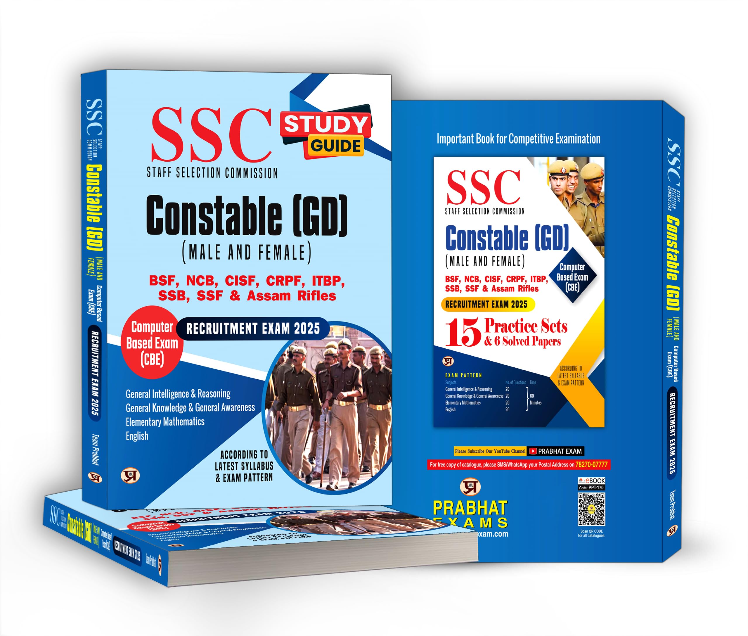 SSC GD Constable Recruitment Exam 2025 Complete Study Guide (Solved Paper + Practice Set) | CAPFs BSF CISF CRPF SSB ITBP Assam Rifles Sepoy in NCB NIA and SSF) or All Government Competitive Exams 1