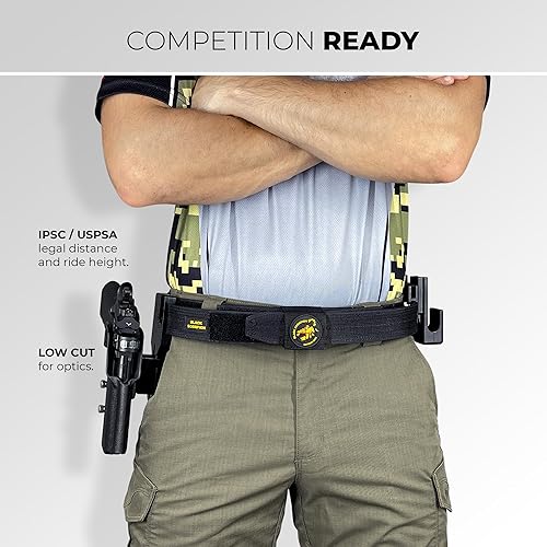 Miniatura 3 de Funda de competición profesional resistente para Sig P320 tamaño completo, AXG Pro, M17, XFIVE Legion, Spectre Comp, P320MAX con SureFire X300