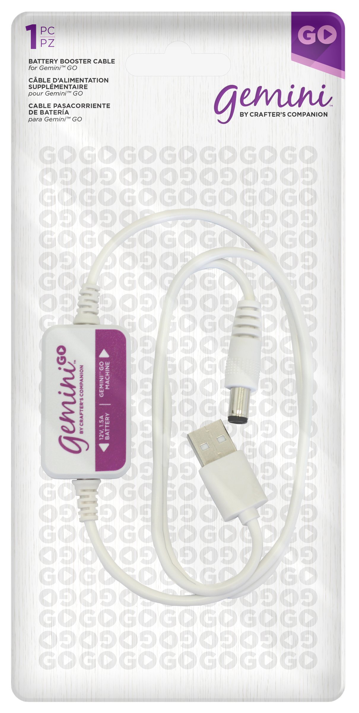Gemini Go Accessories Booster Cable, us:one size, White