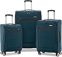 Vista 41 de Samsonite - Equipaje ligero y suave de la colección Ascella 3.0, con ruedas giratorias, Negro