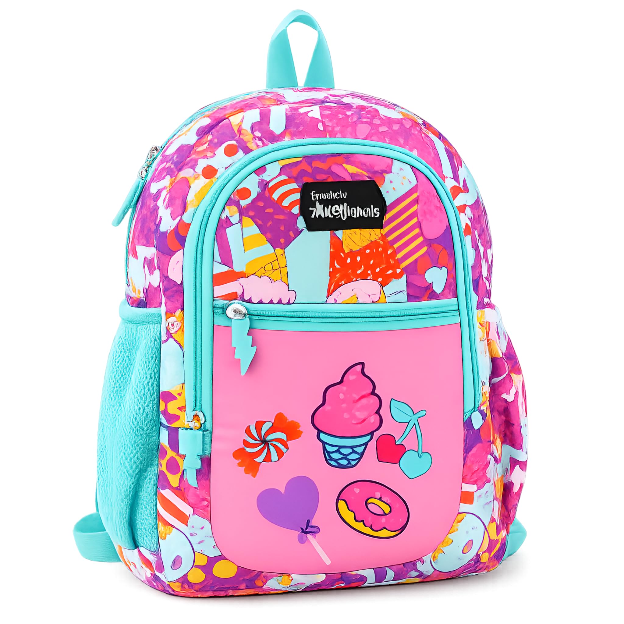 firstcry intelliskills Intelliskills Premium Munch Mania Backpack for Kids, High Quality School Bag for Boys & Girls, 9.96 L, Lightweight, Durable Water-Resistant Fabric & Smooth Zippers, Ideal For Gifting, 13.5 Inches-picture-49