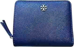 TORY BURCH　EMERSON MINI WALLET　2つ折り財布 Amazon.com: Tory Burch Emerson Mini Wallet 147606 Tory Navy