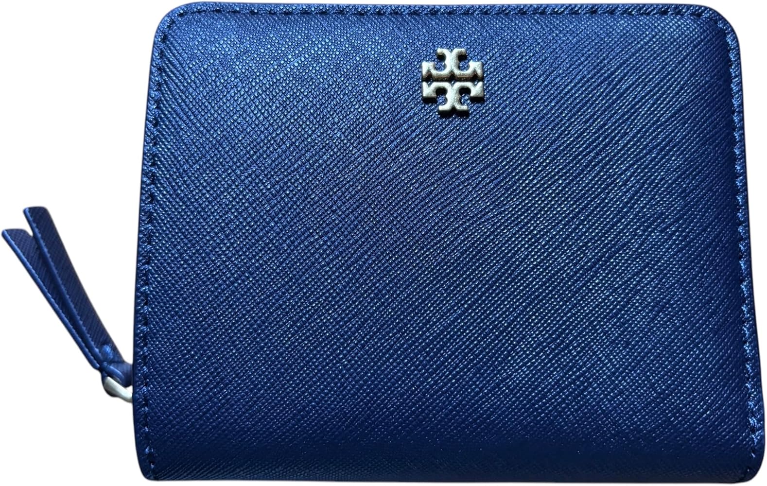 Amazon.com: Tory Burch Emerson Mini Wallet 147606 Tory Navy w