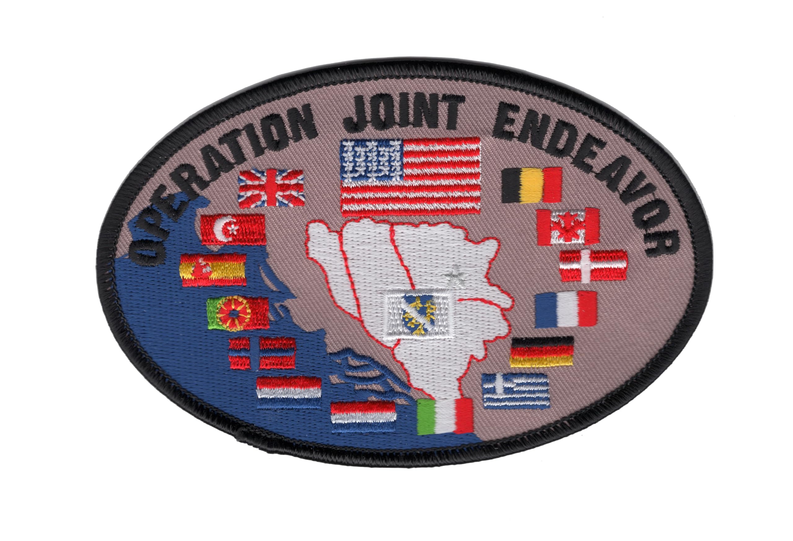【ほぼ完品】　90s NATO international Amazon.com: NATO Operation Joint Endeavor Patch : Clothing