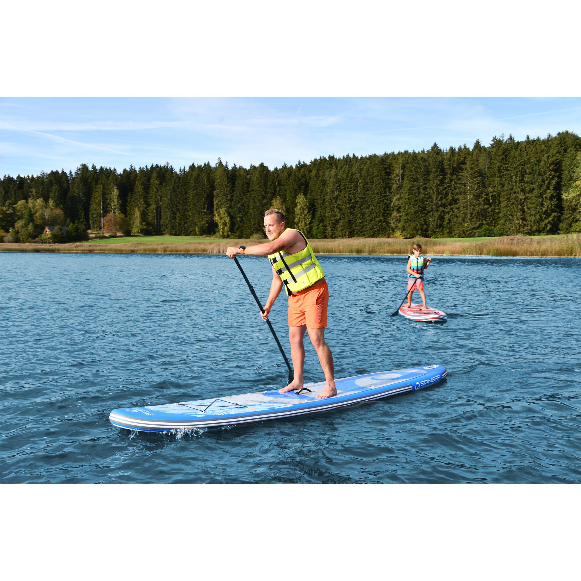 SPINERA Professional Rental SUP 12´0-366x84x15cm aufblasbares SUP, Stand Up Paddelboard