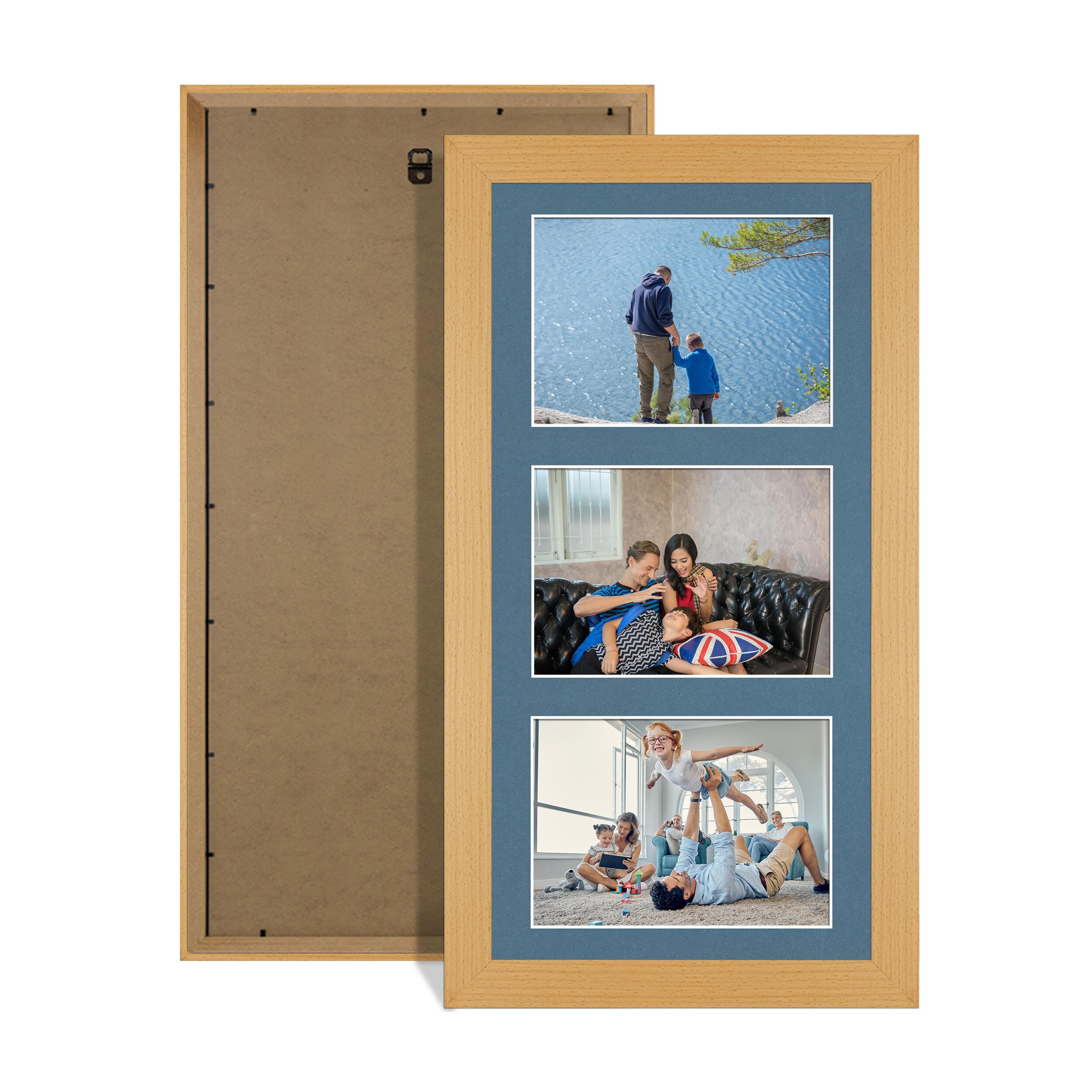 Alison Kingsgate Country Pine 40x20cm Photo frame for multiple pictures — image 1