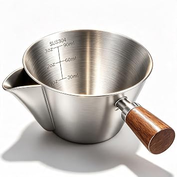 2in1 Crema Removal Espresso Cups, Removes up to 90% coffee oils, 90ml/3oz