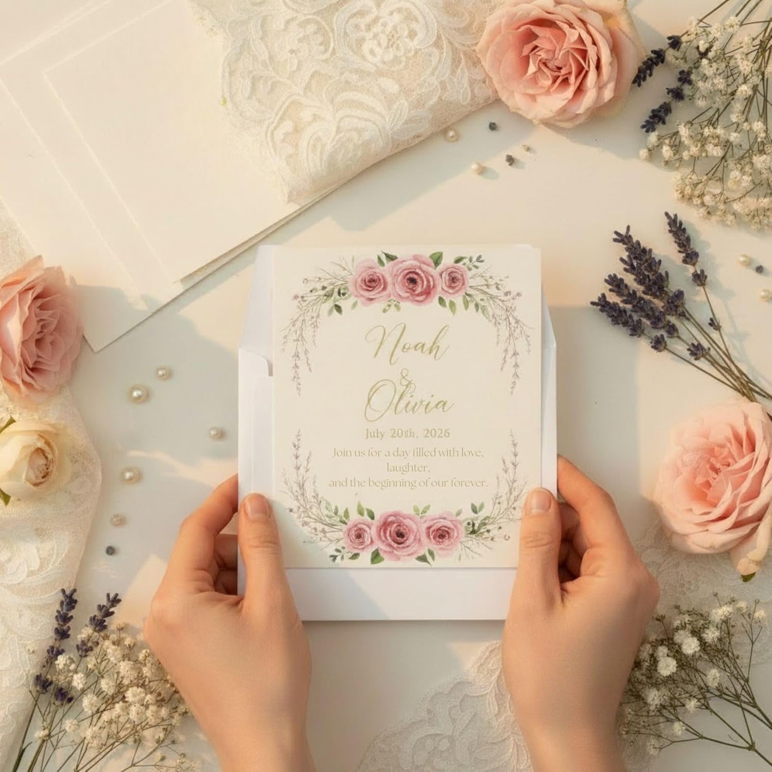 Limited Papers(TM) White Square Envelopes, Gummed Square Flap – Multiple Sizes, Premium 28lb/70lb 105gsm Text Paper. (100, 9.5"x9.5")