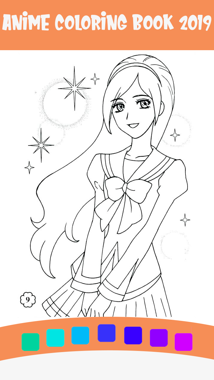 Anime Coloring Book - Free Coloring Book for Adults - App on Amazon ...