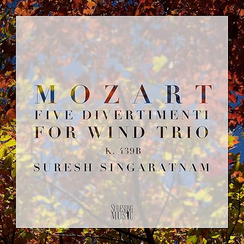 W.A. Mozart - Five Divertimenti for Wind Trio (K. 439b)