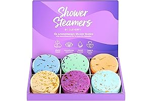 Holiday Delights Shower Steamers Variety Pack: Festive Scents for Christmas Cheer