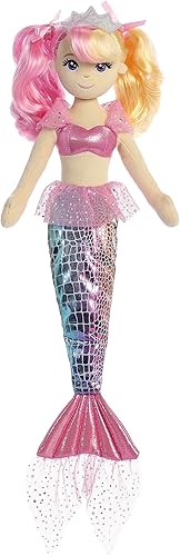 Miniatura 5 de Aurora Enchanting Sea Sparkles Rainbow Sea Rose - Juego imaginativo - Compañeros mágicos - 18 pulgadas