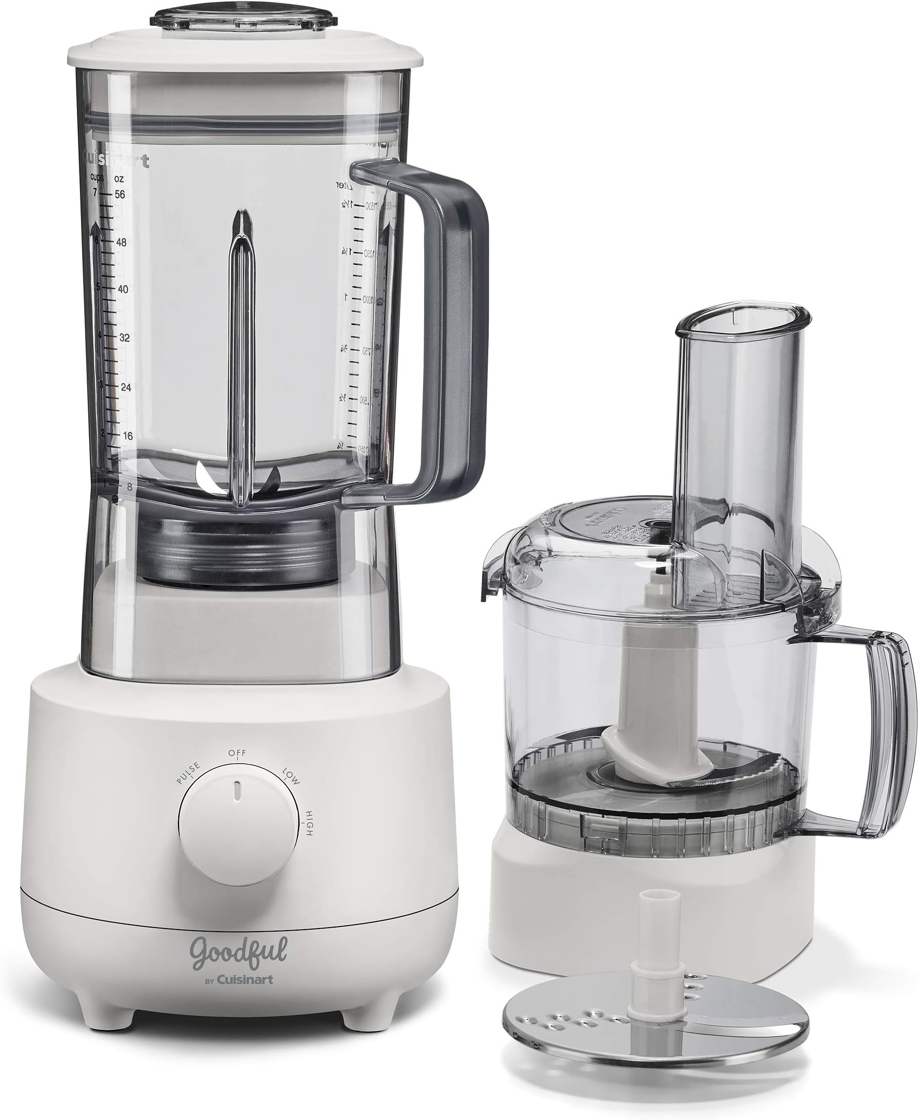 Goodful by Cuisinart BFP700GF Food Processor, Blender Combo, White