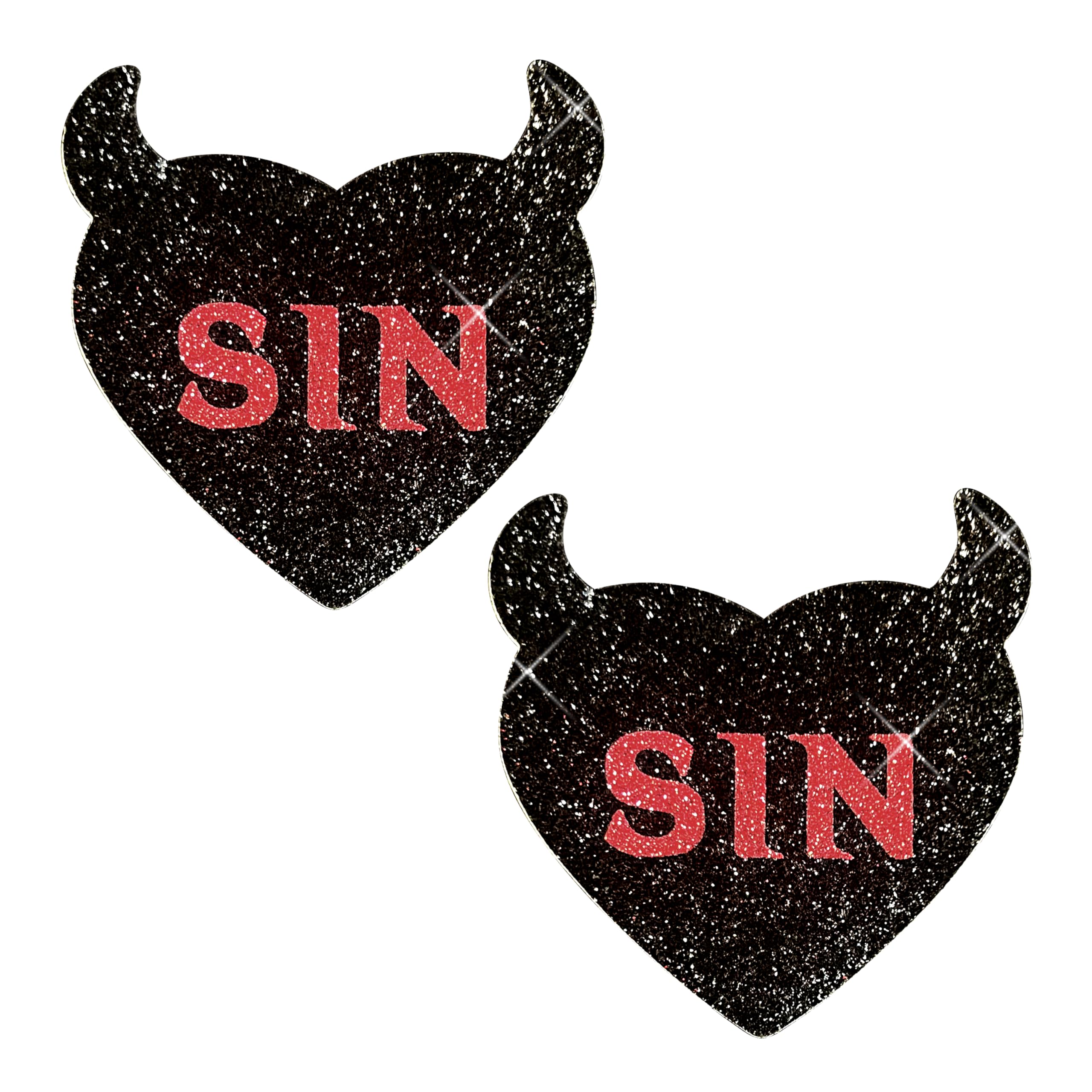 Neva Nude Iridescent Crystal Beamz Nipztix Pasties Nipple Covers for Festivals, Raves, Lingerie and More, Made in USA
