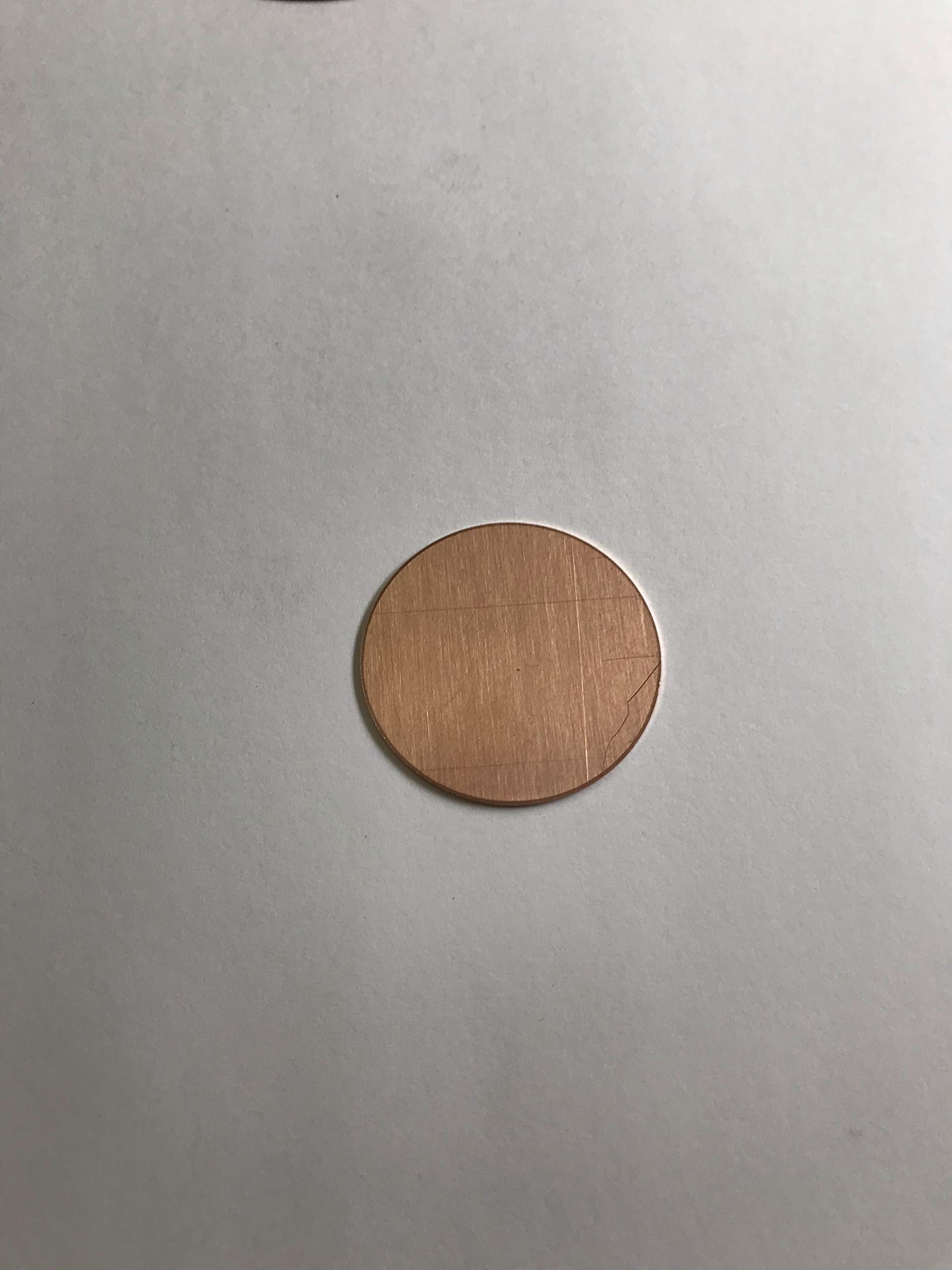 Amazon.co.jp: 銅板 コイン型 円板 丸形 5枚セット 彫金・DIY・工作・エッチング (t0.3×φ30 5枚セット…) :  産業・研究開発用品