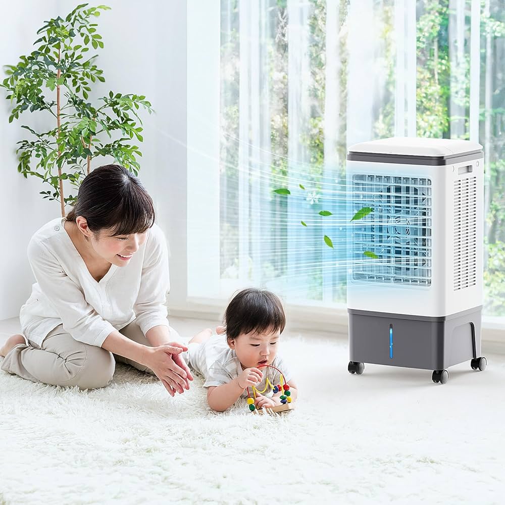 Amazon | 冷風機 冷風扇 強力送風 人気【2024新登場&17L大容量