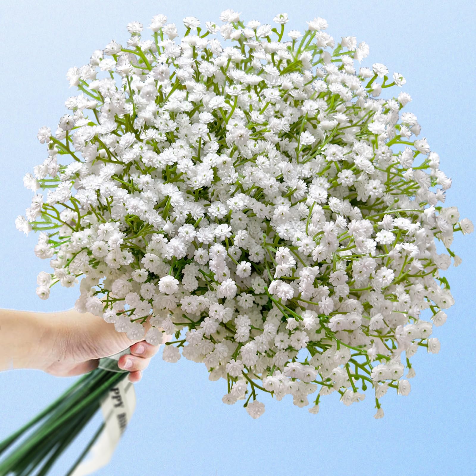 Babys Breath Artificial Flowers,12 Pcs Baby Breath Flowers