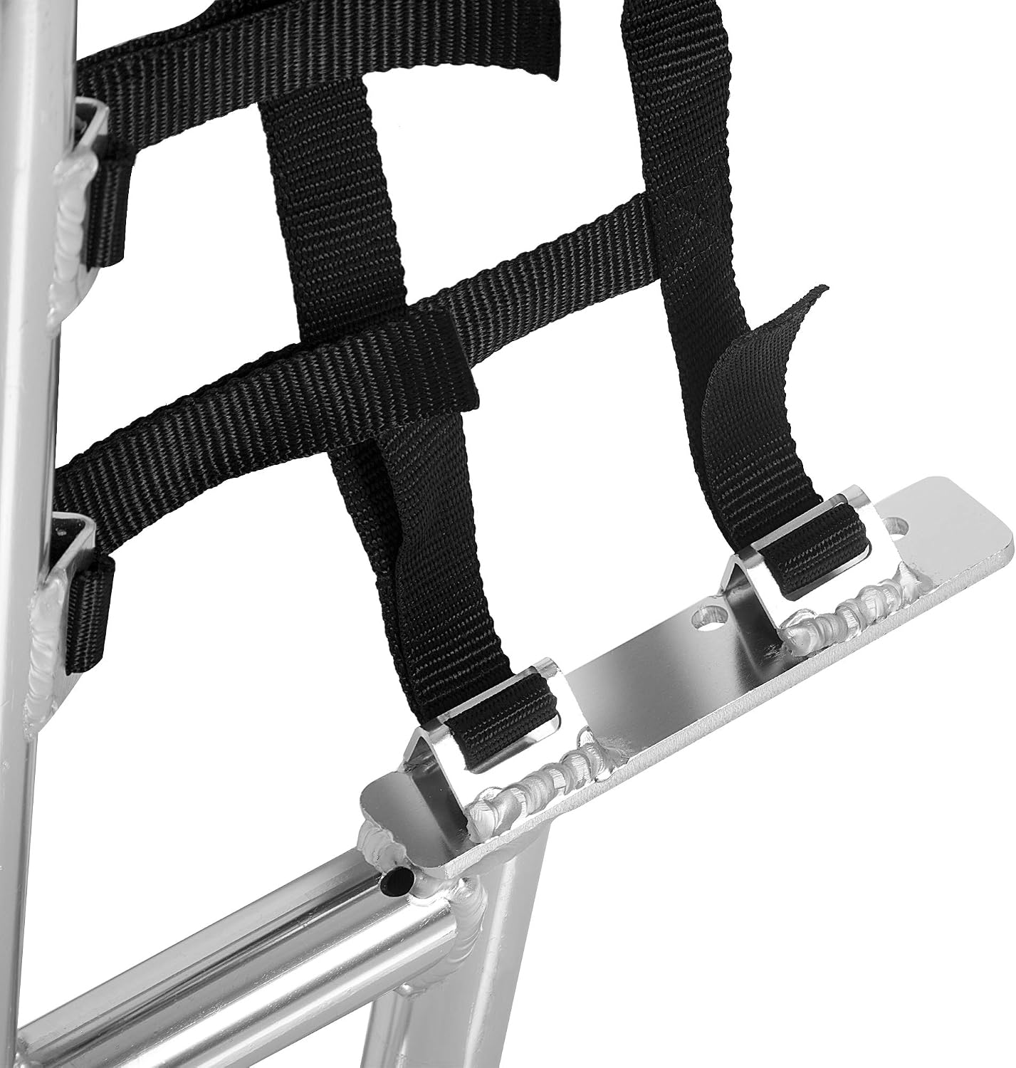 ECOTRIC Aluminum Nerf Bars Foot Pegs Compatible with Honda 1987-88 TRX 250X 1993-2009 TRX 300EX 300X Pair