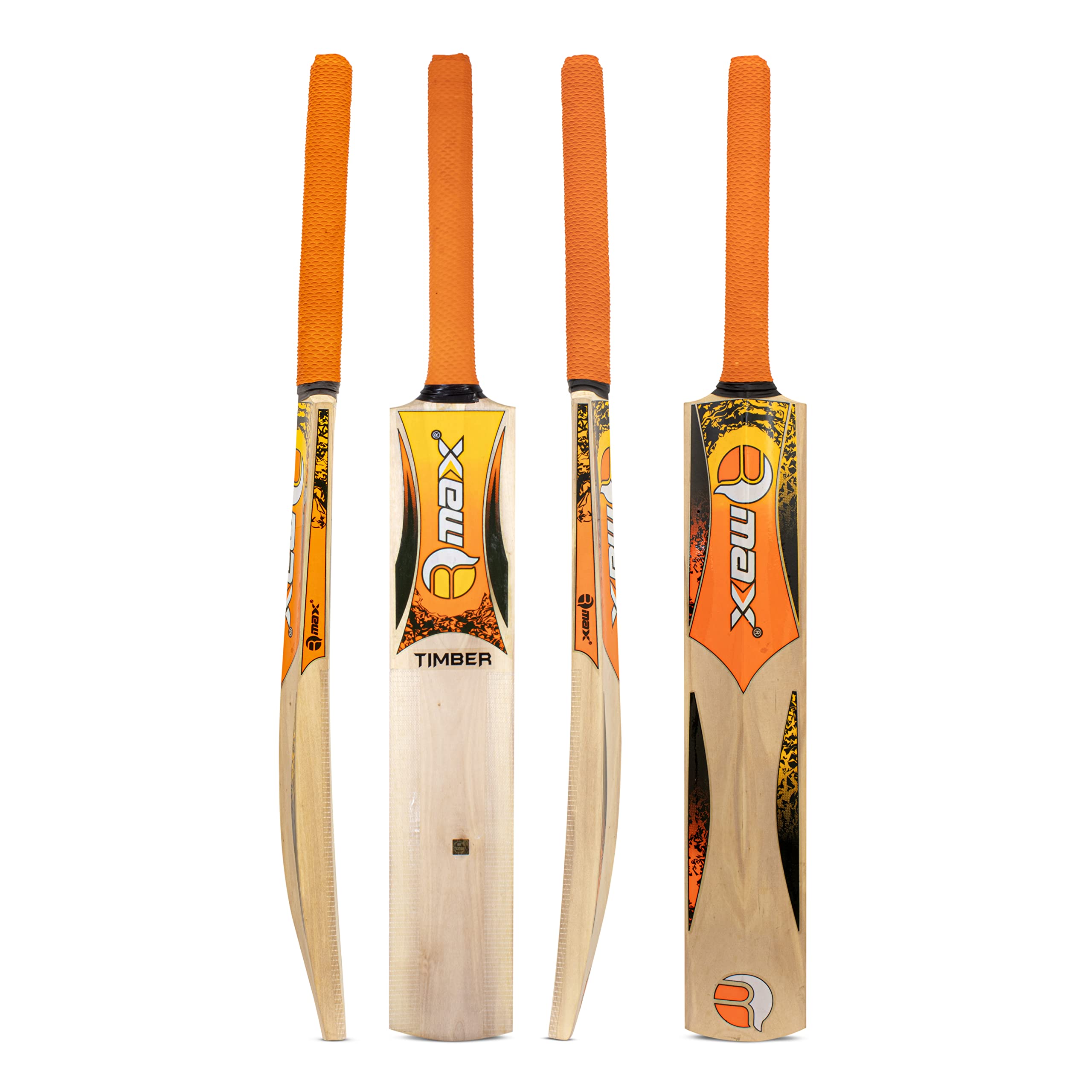 RMAX Popular Willow Wooden Cricket Bat, Tennis & Rubber Ball Cricket Bat, Size 7 Cricket bat (ORANGE) (B0C2YWNHM6) Amazon Price History, Amazon Price Tracker