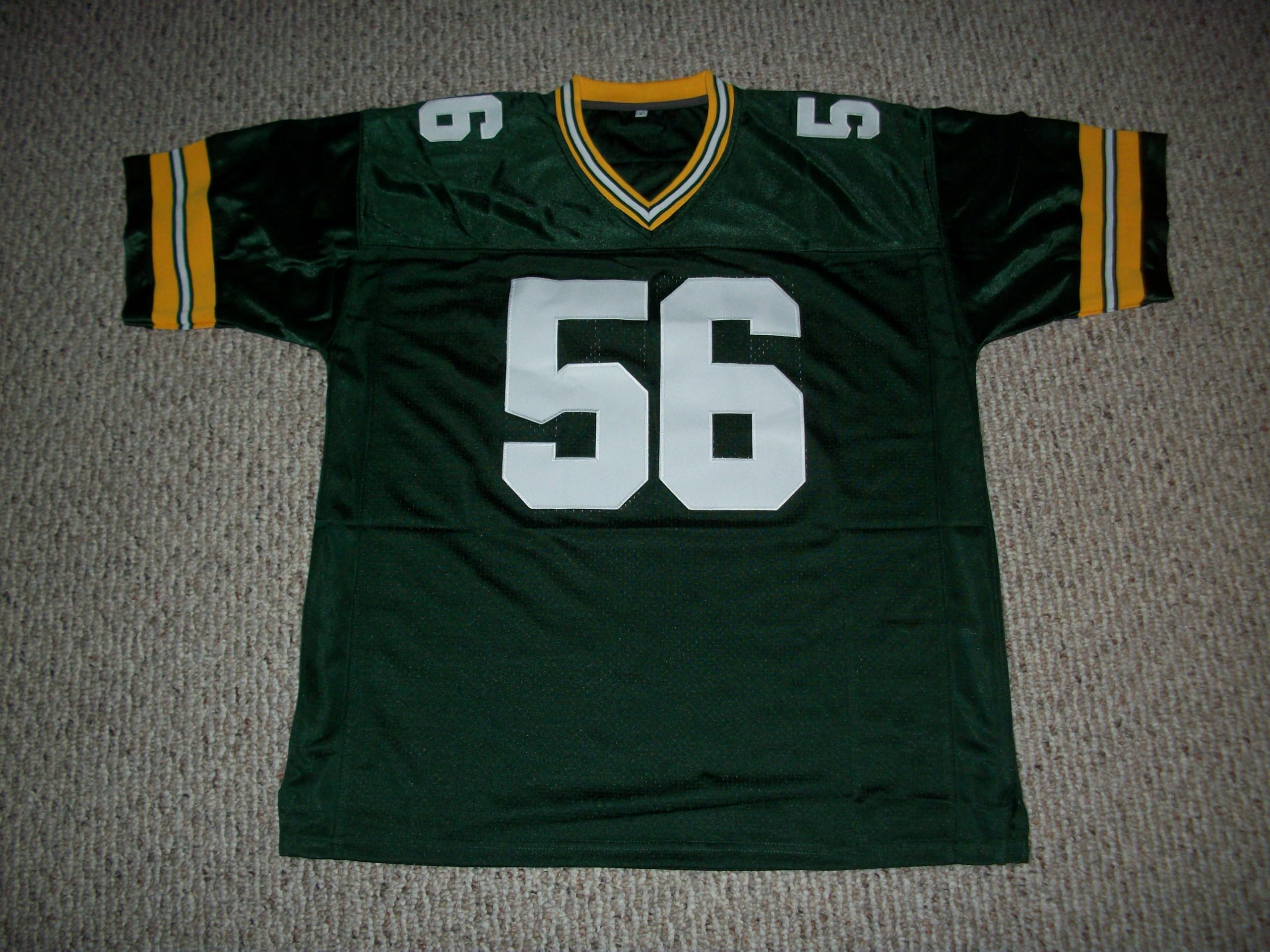 Amazon.com: Edgerrin Cooper Jersey #56 Green Bay Custom Stitched