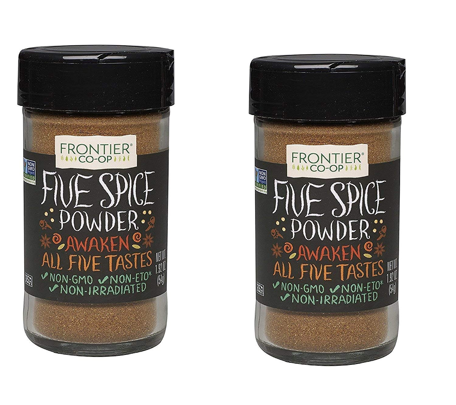 Frontier Co-opFive Spice Powder, 1.92-Ounce (2 Bottles)