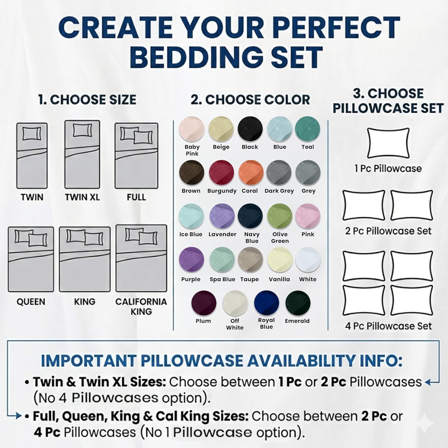 LUX Décor King Sheet Set - 4 Piece Ultra-Soft Microfiber Bed Sheets with Flat Sheet, 16 Inches Deep Pocket Fitted Sheet & Pillowcases, Cooling & Breathable, Hotel Luxury, Oeko-TEX - Beige