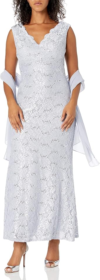 Flare Dress with V Neckline 