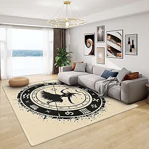 Amazon.com: Phtbz Witch Rug - Witch Rugs for Bedroom, 2x3 ft Washable ...