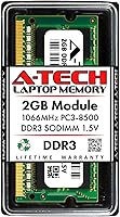 Vista 12 de A-Tech - Módulo de memoria RAM SODIMM para portátil de 1 GB DDR3 1066 MHz PC3-8500 CL7, 1,5 V, 204 pines, sin ECC, SO-DIMM para portátiles