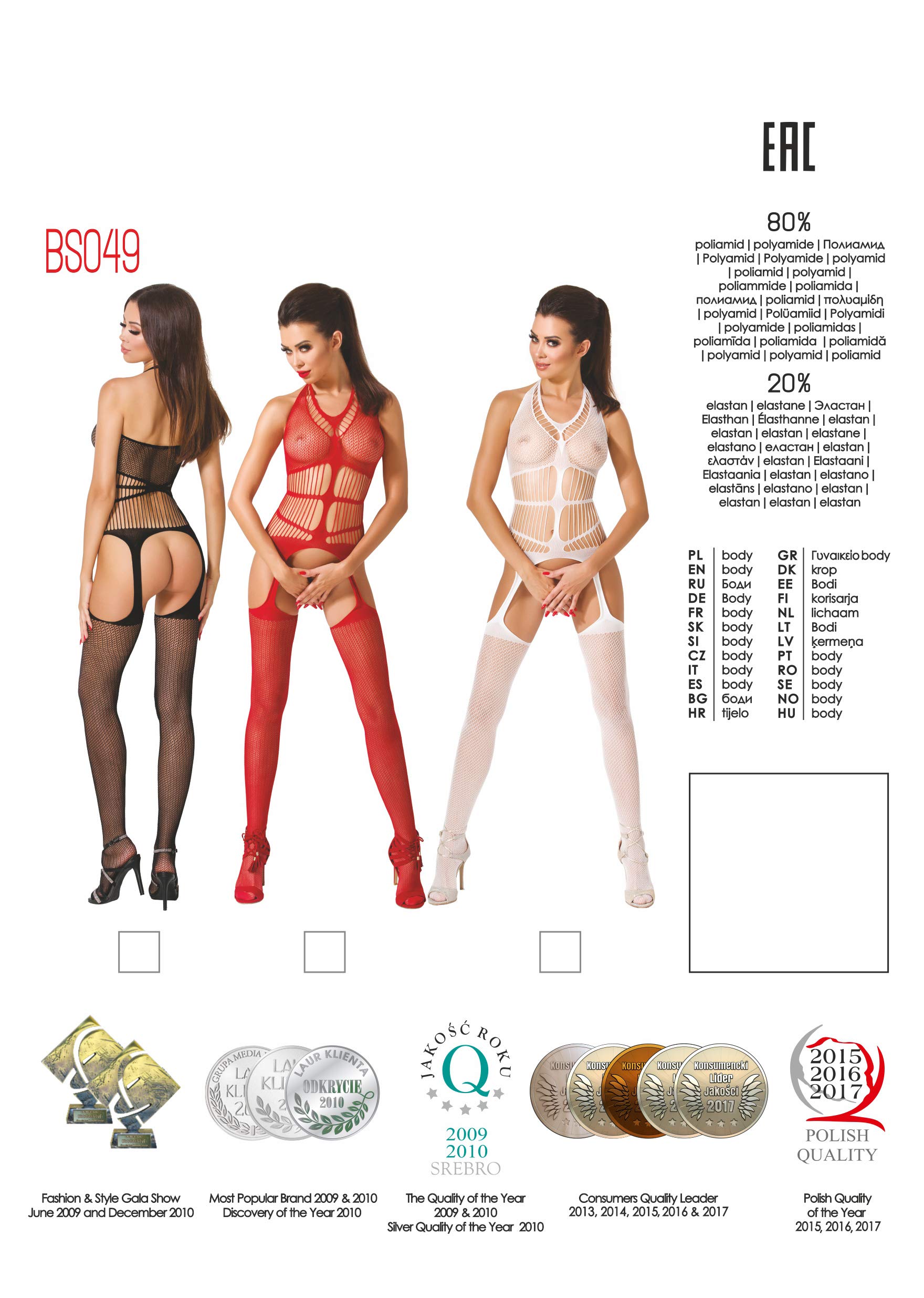 Passion Combinaison Blanc BS049 TU