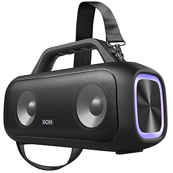 Amazon | DOSS Extreme Boom S Bluetoothスピーカー 光る