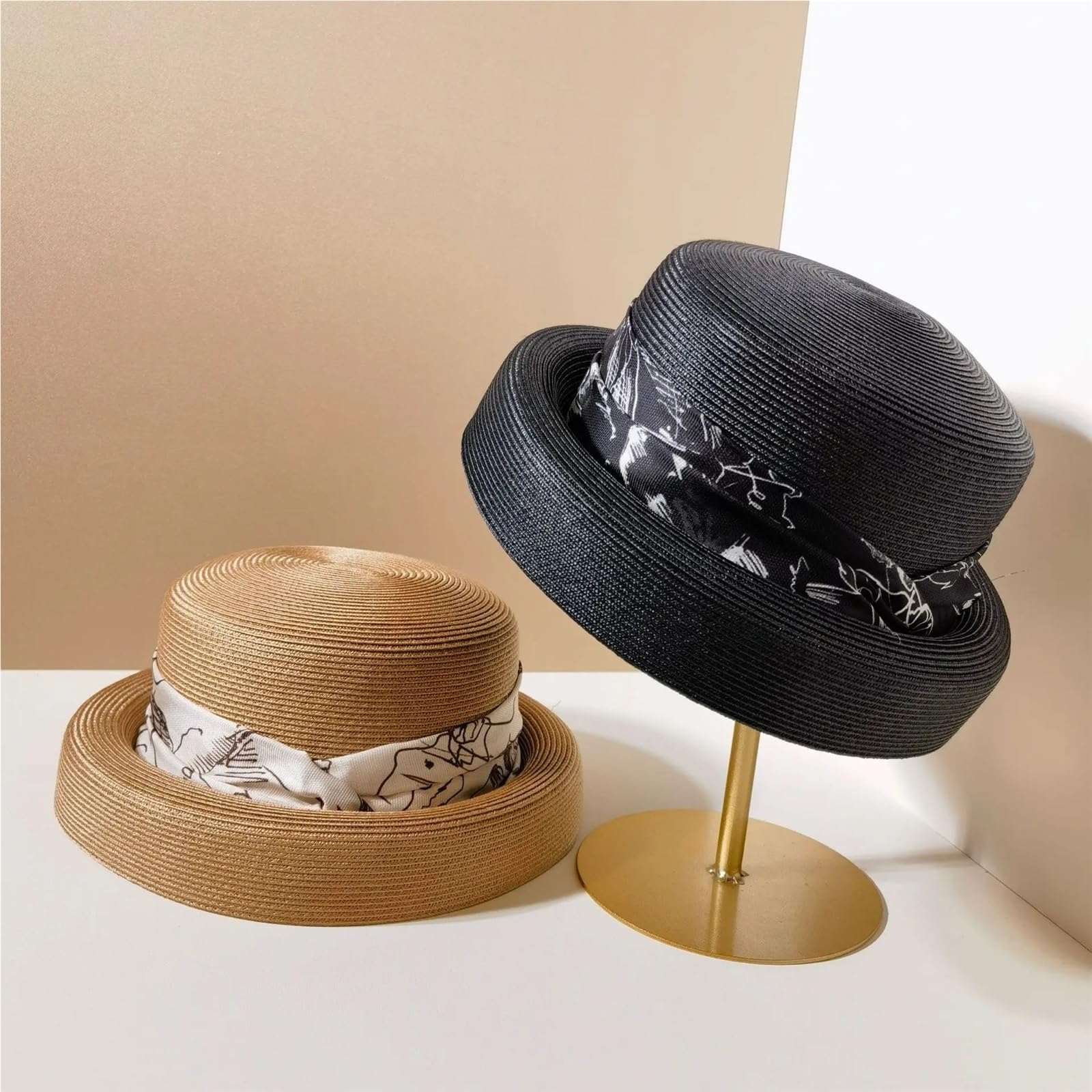 Sombrero Mujer Sombreros de Paja de Verano for Mujer, Viseras for Exteriores, Sombreros de Cubo, Sombrero de Playa, Sombrero de Lavabo, Gorra.
