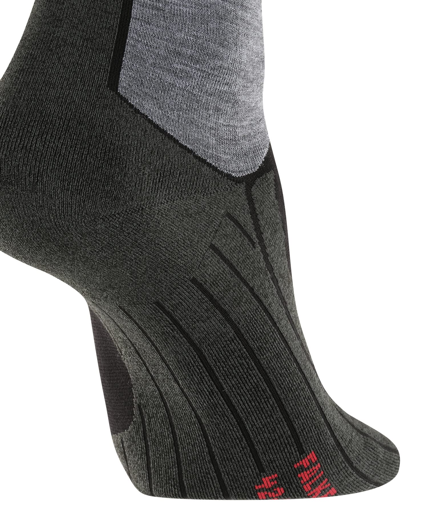 FALKE Mężczyźni Skarpety narciarskie SK6 Pro M Kh Wełna ciepłe cienkie 1 Para, Czarny Black-Mix 3010, 42-43