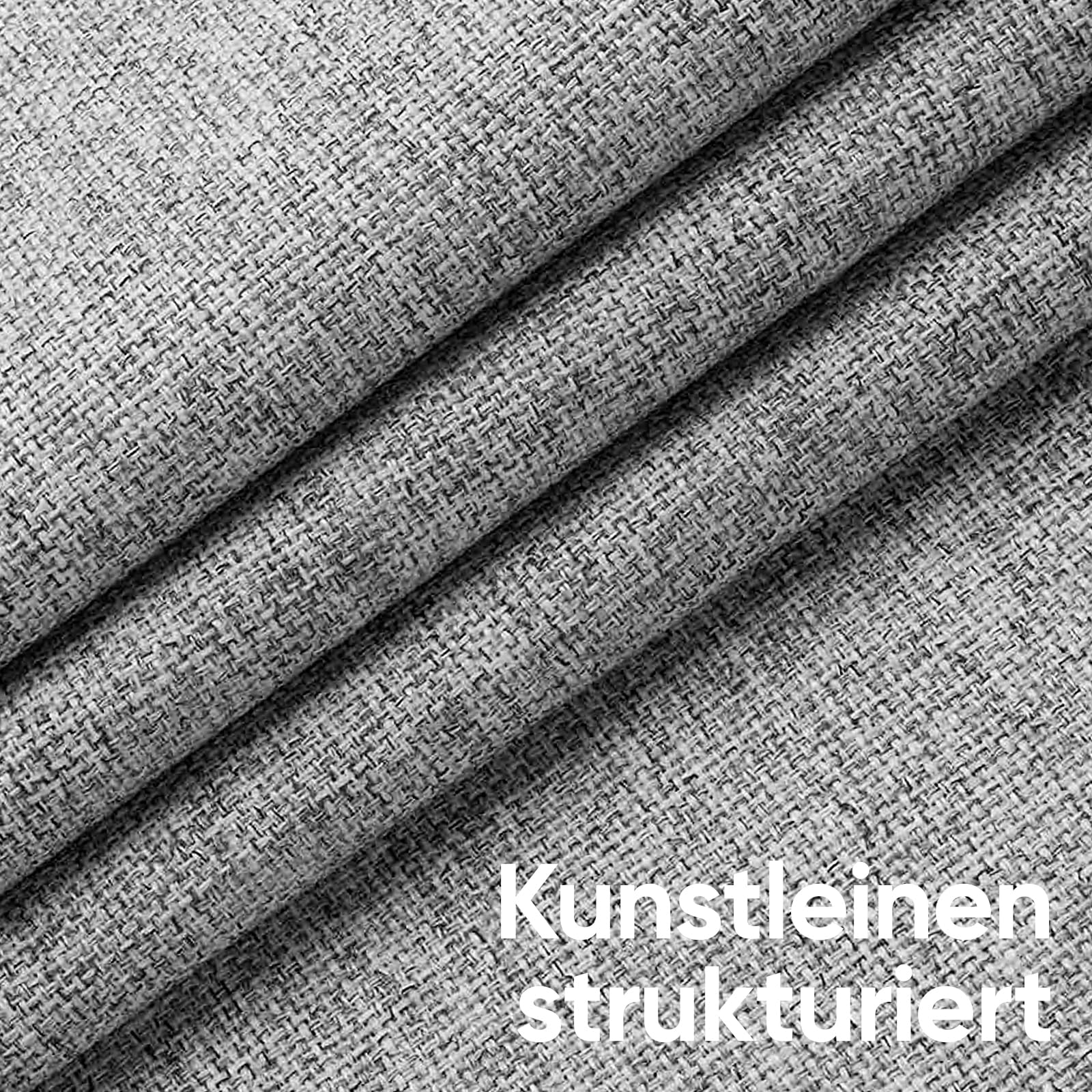 Sekey Vorhang Verdunkelungsvorhang 2PCS B140 x H245 cm Vorhang Wohnzimmer Vorhänge Blickdicht, Ösen Aufhängung