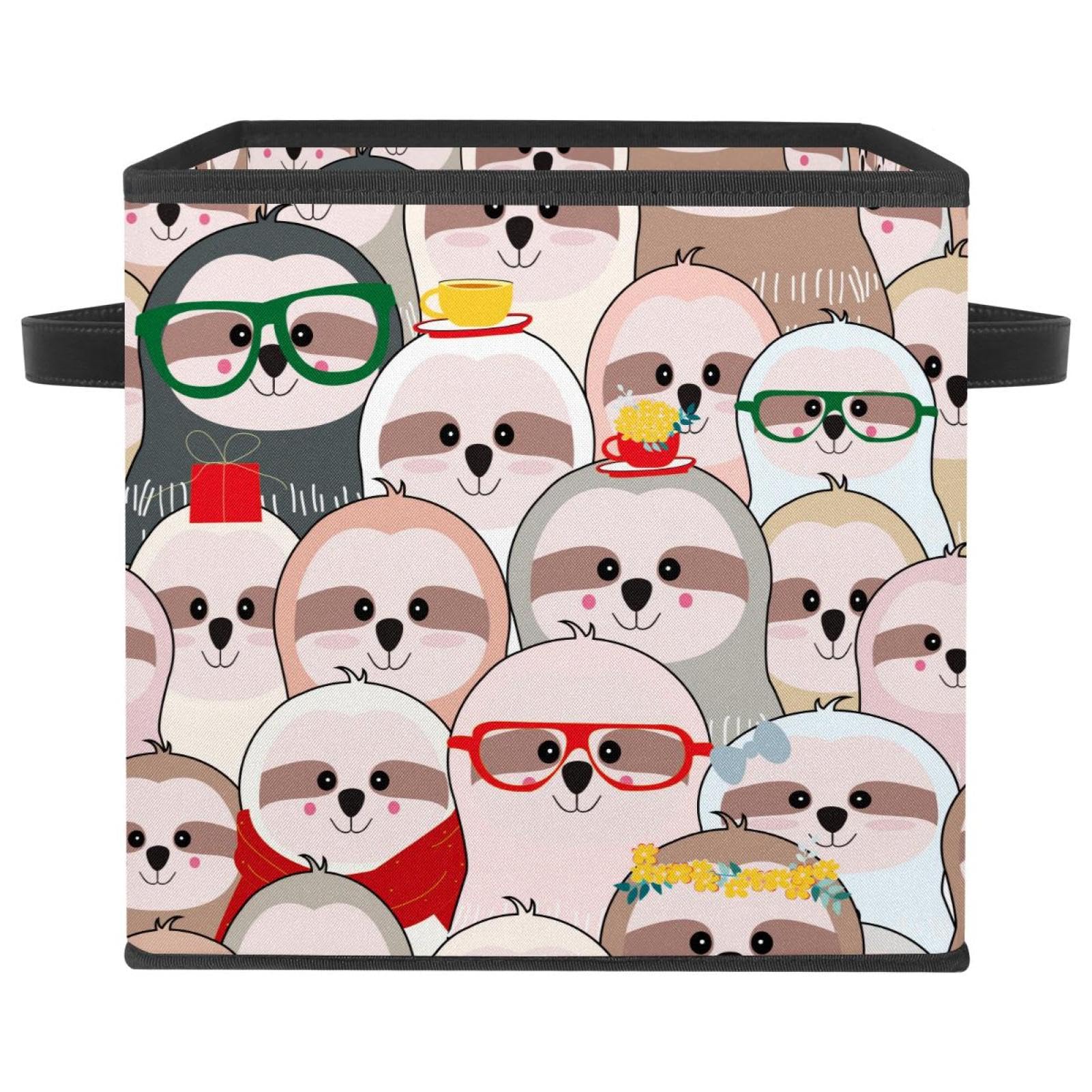 Organiseur en tissu pliable paresseux pour ranger les jouets du placard