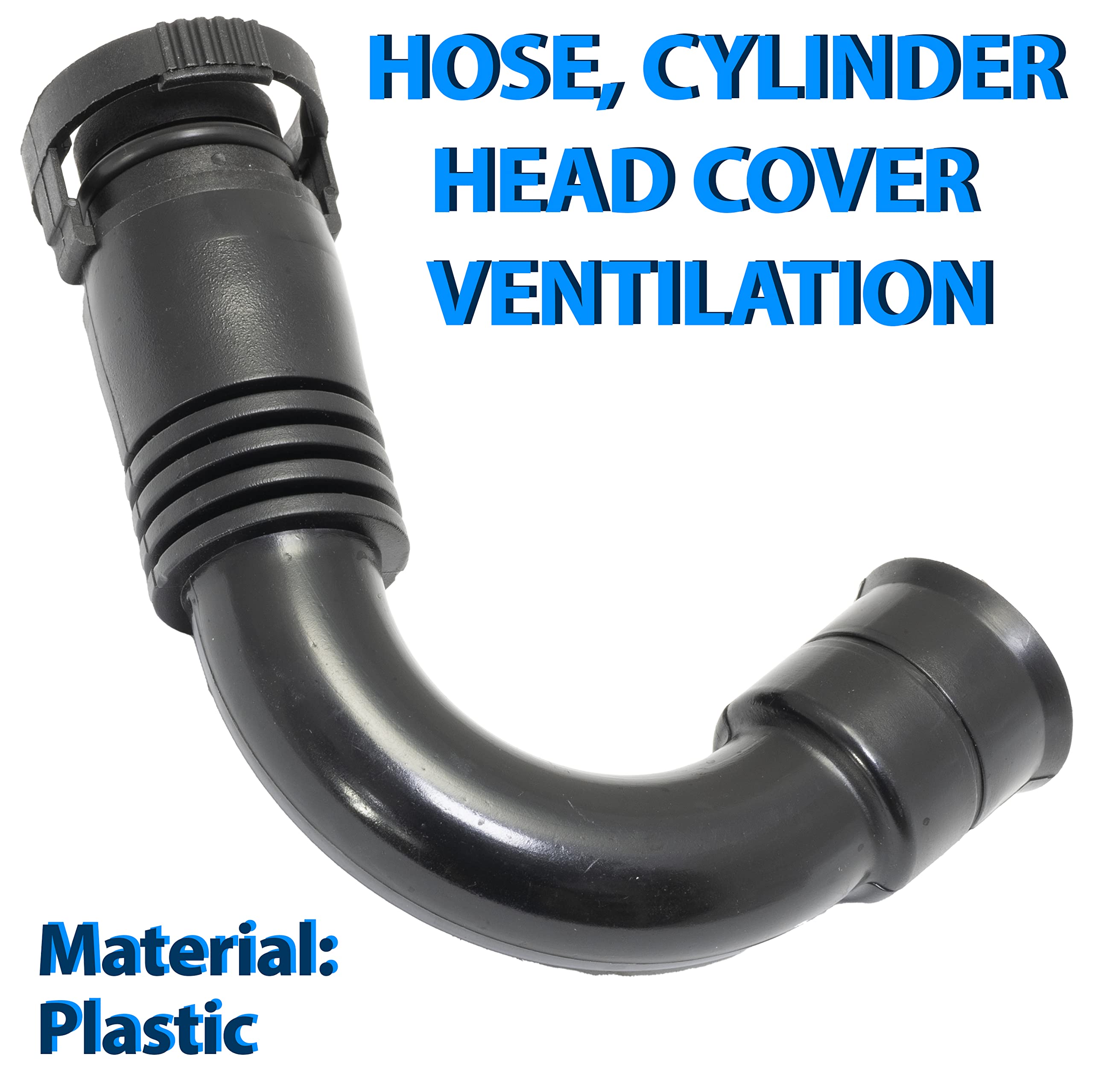 Tubo Aerazione Coperchio Auto - Ricambio Plastica Compatibile OE 038103493P Per Volkswagen, Audi - Foto 11