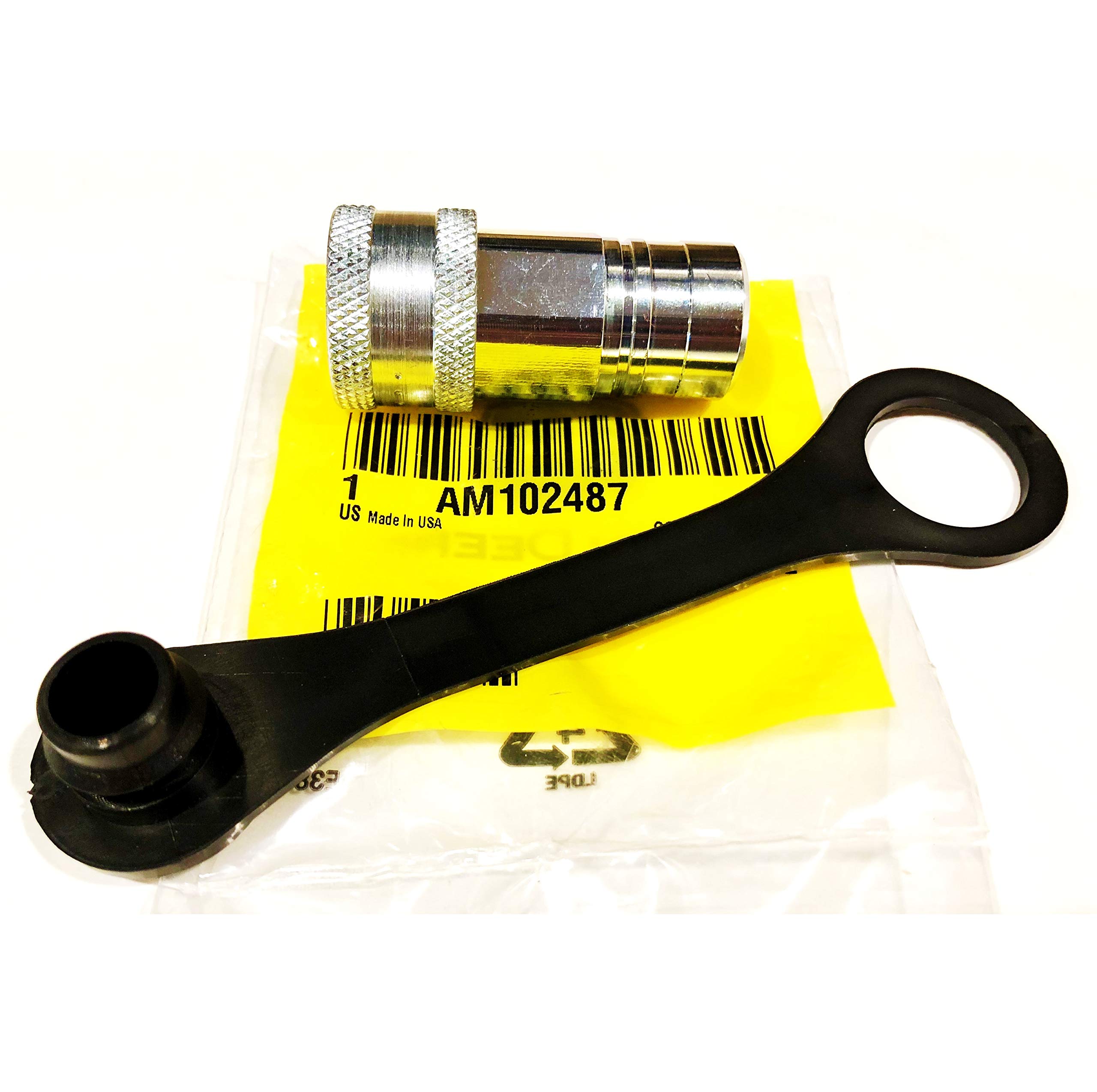 HD Switch John Deere 300 312 314 316 317 322 330 332 400 425 430 Juego De Tapones Hidráulicos Compatibles Con John Deere (2 Unidades - Foto 7