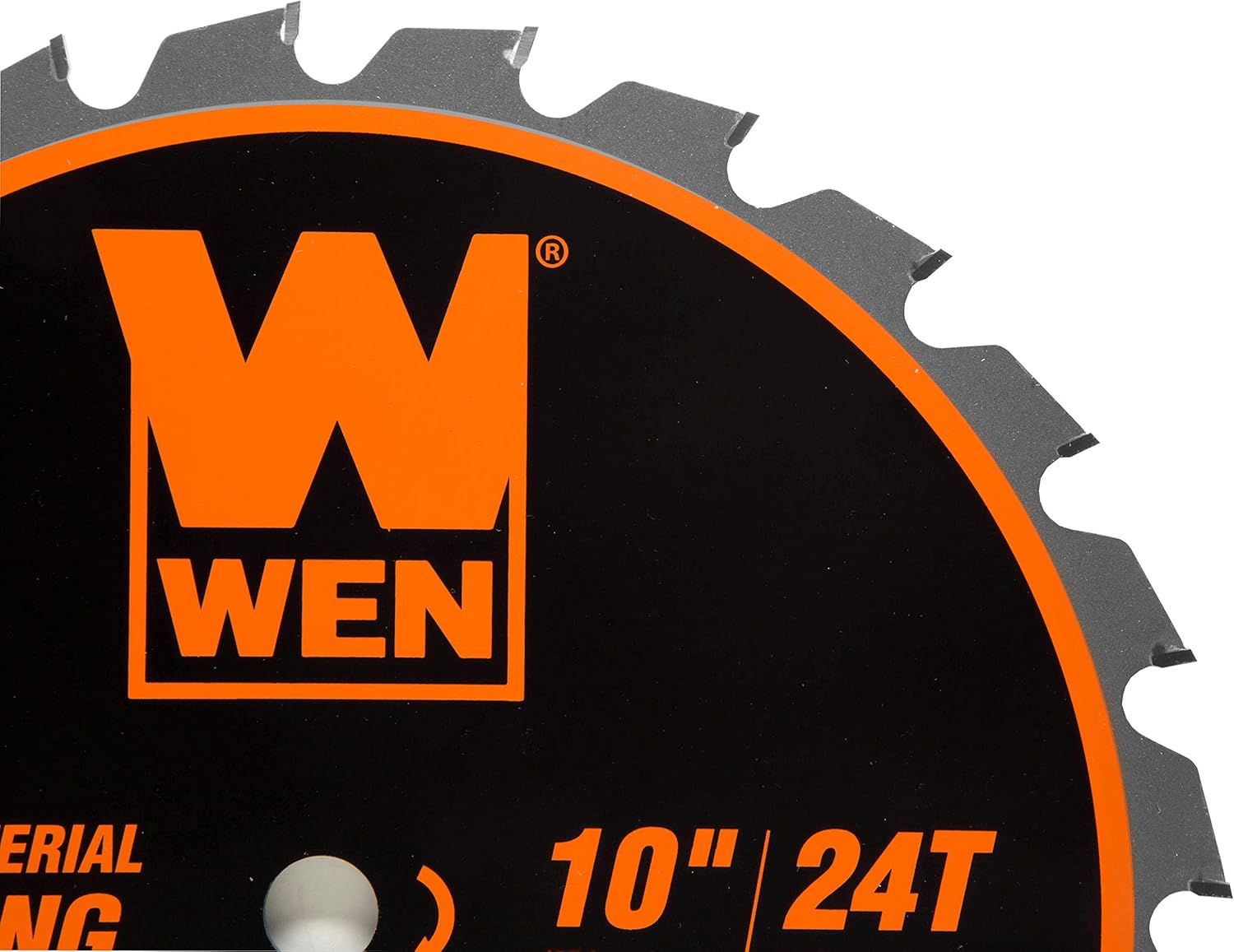 WEN BL1024 10-Inch 24-Tooth Carbide-Tipped Professional Multi-Material Framing Saw Blade