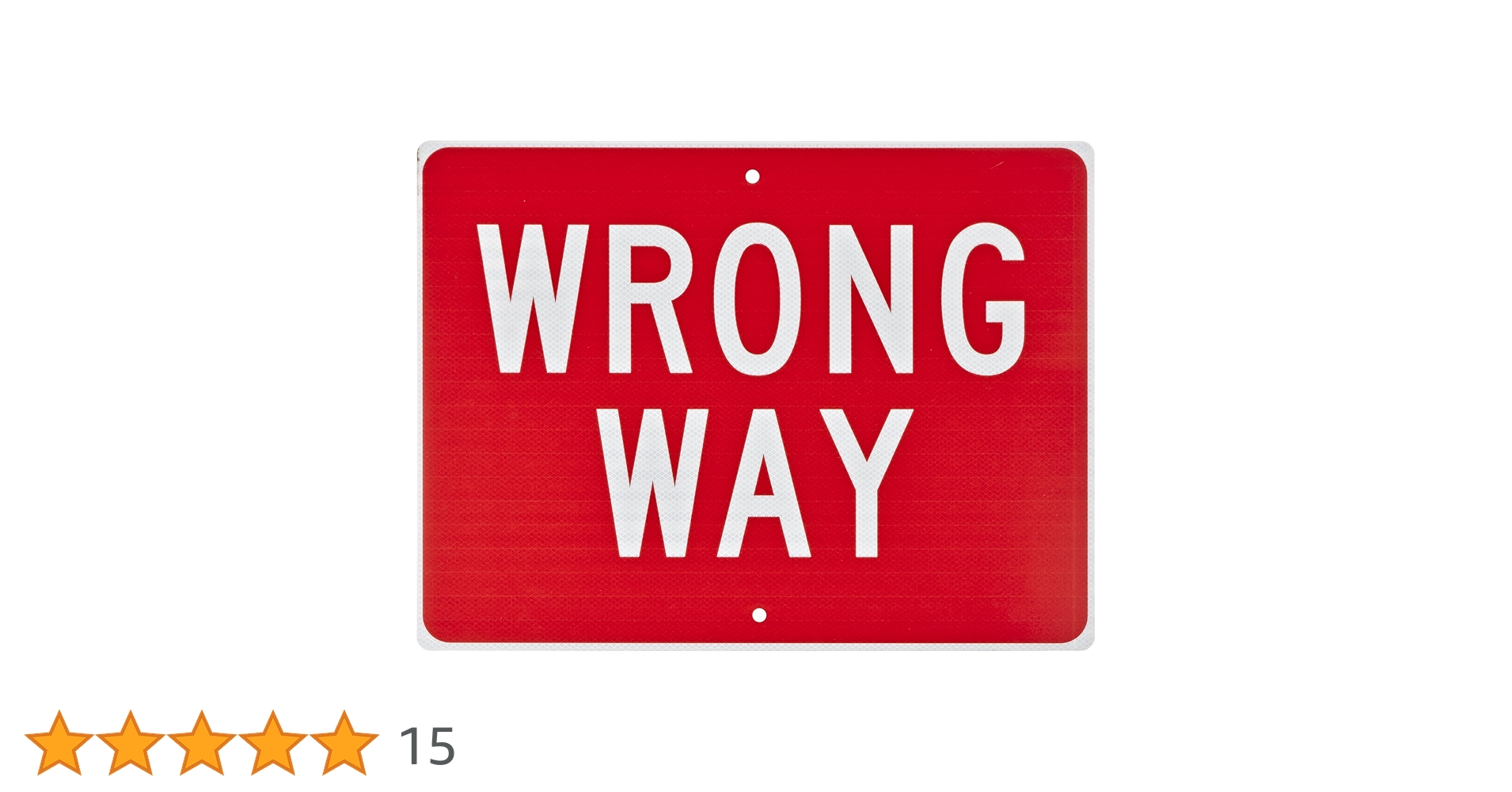 USAストリート看板　WRONG WAY WRONG WAY Vintage Street Sign road right walls funny| Indoor