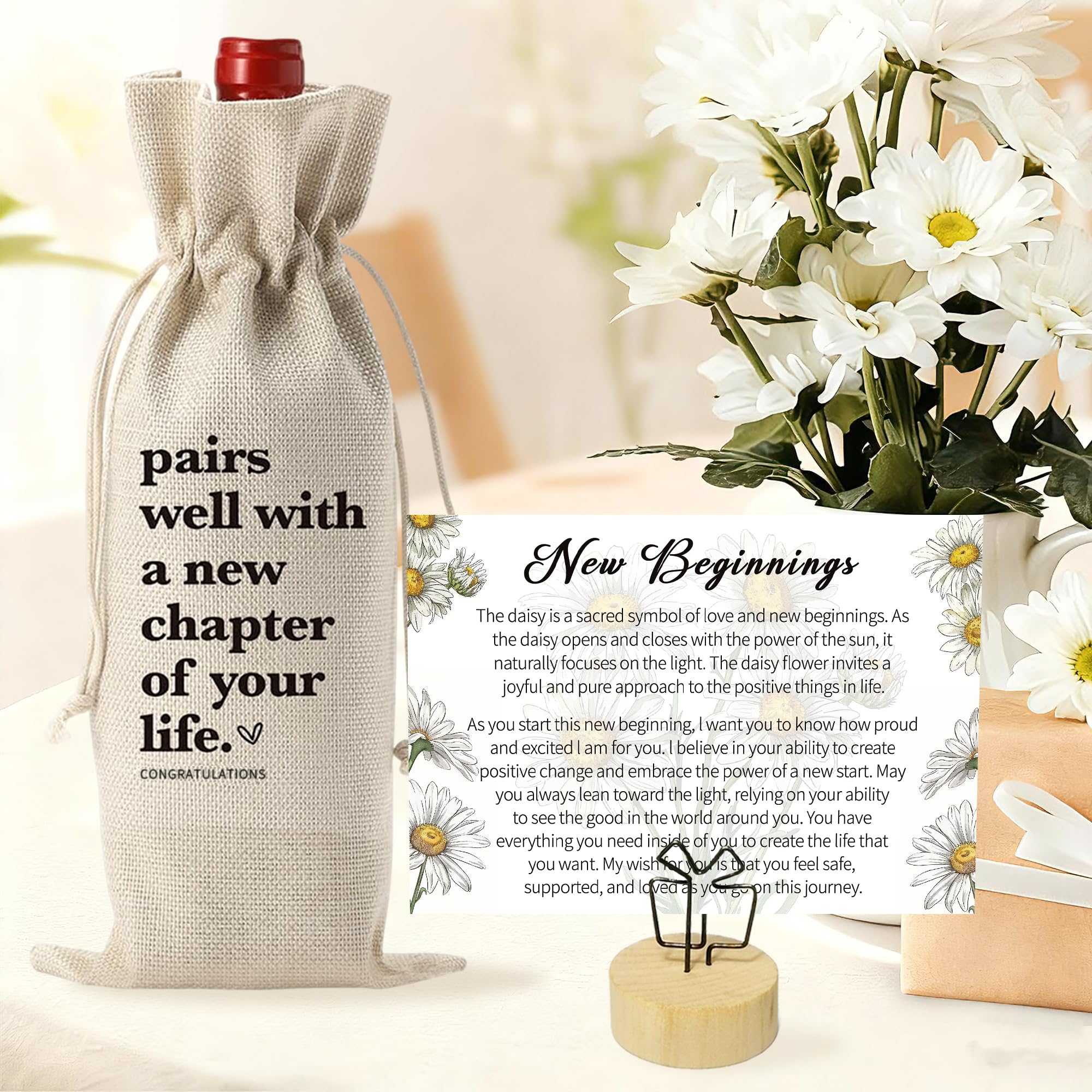 New Beginnings Box Gifts for Women, Divorce Break Up Gift Basket Farewell Gifts For Coworkers, New Job Going Away Goodbye Good Luck Gift Baskets Graduation Retirement New Home Christmas New Year Gift