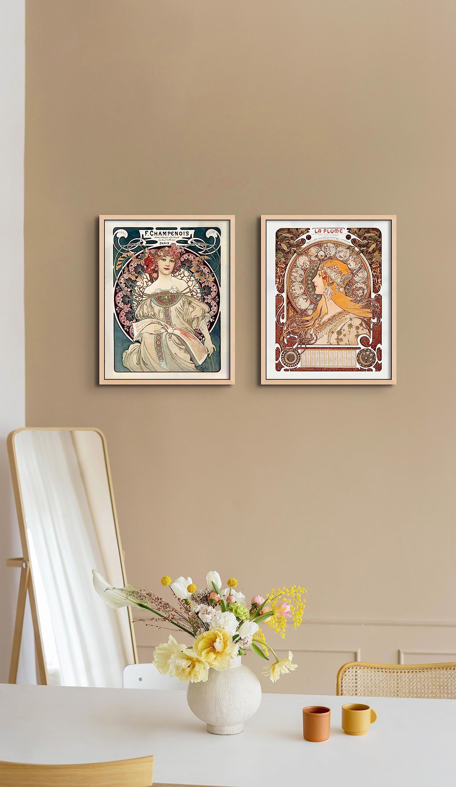 Alphonse Mucha アート作品 2点セット Alphonse Mucha アート作品 2点セット Amazon.co.jp: Alphonse