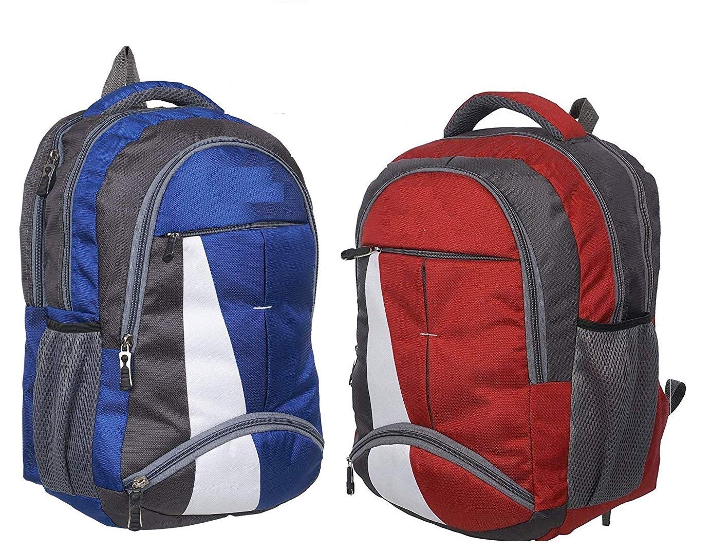 BLUTECH Canvas Red & Blue Waterproof,Laptop College School Bag for Boys (B07G4GJ57F) Amazon Price History, Amazon Price Tracker
