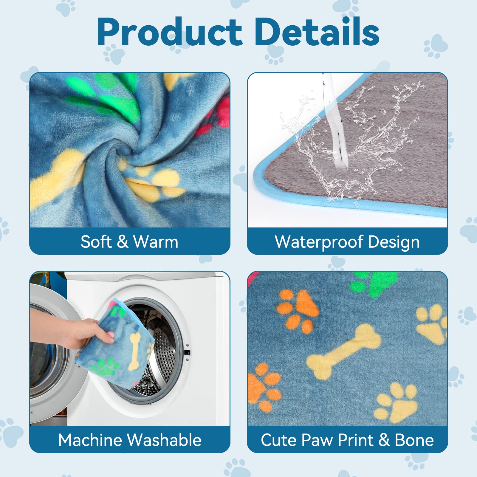 モルモット フリースケージライナー 青