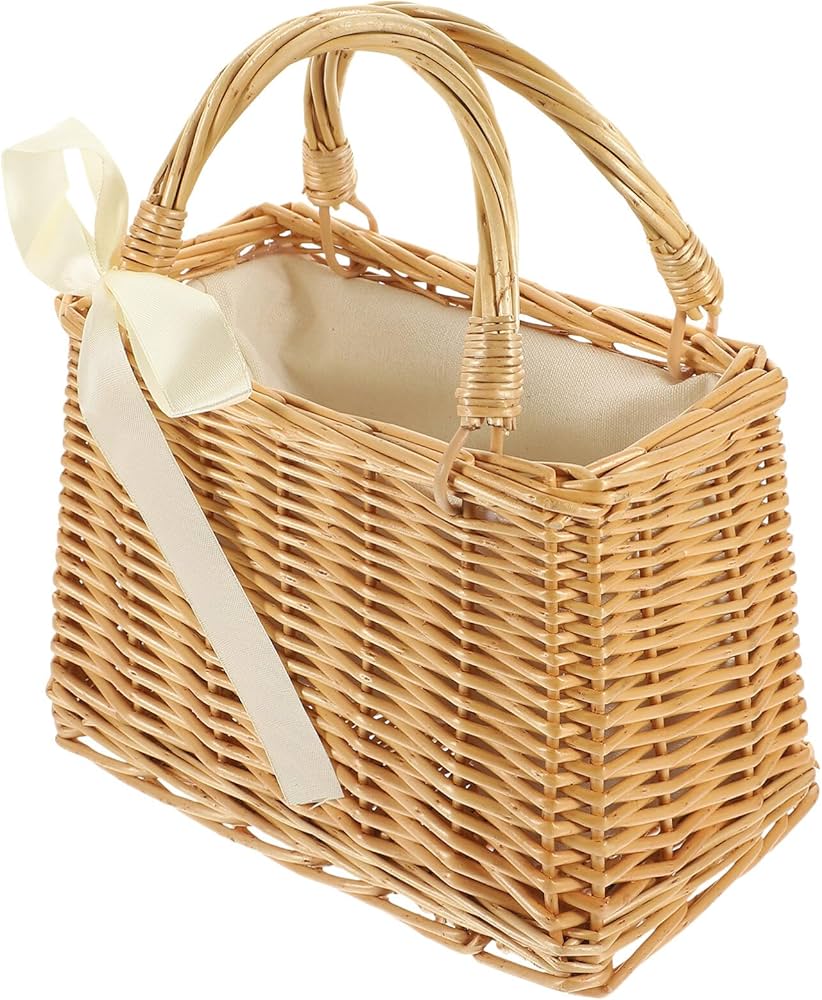 Amazon｜MAGICLULU フラワーバスケット スナックバスケット