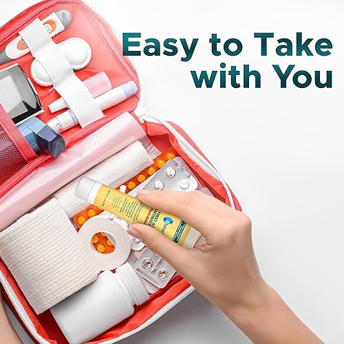 Miniatura 6 de Globe First Aid Antibiótico Burn Relief, ungüento antibiótico triple de máxima fuerza para protección contra infecciones 24 horas, 2 onzas