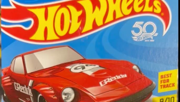 Amazon.com: Hot Wheels SPEED GRAPHICS 9/10, RED NISSAN FAIRLADY Z