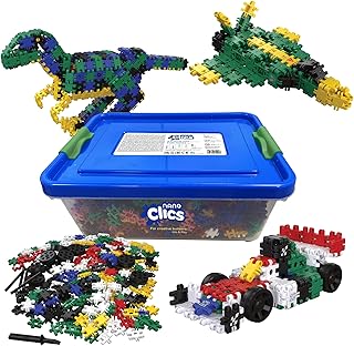 Nano Clics Creative Builders 2000, Construction Toy for Children Aged 8 and Above, Creative Learning Toy in 2000 Piece Set, Building Blocks for Girls and Boys, Durable Toy